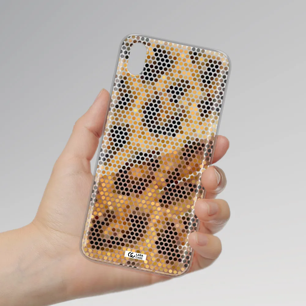 Leopard Dots Xiaomi Redmi 7A Clear TPU Case