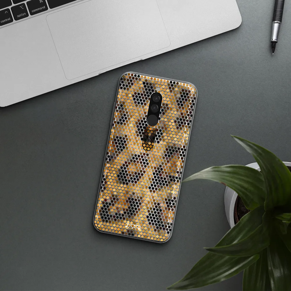 Leopard Dots Xiaomi Redmi 8 Clear Tpu Case