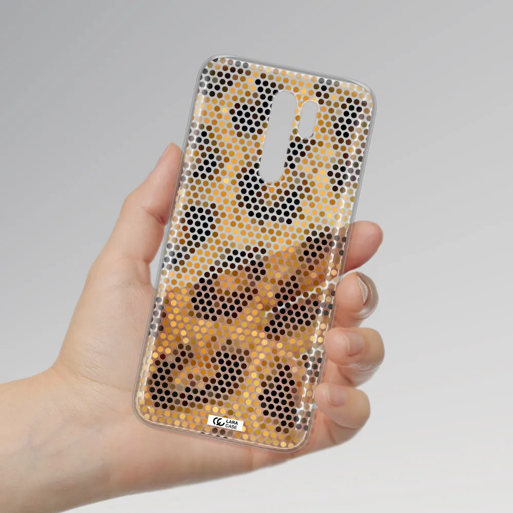 Leopard Dots Xiaomi Redmi 9 Clear TPU Case