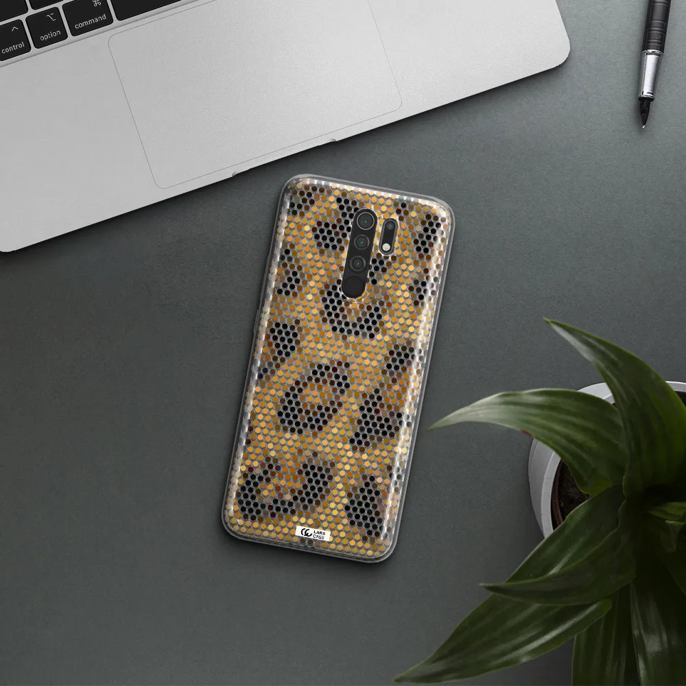 Leopard Dots Xiaomi Redmi 9 Clear TPU Case