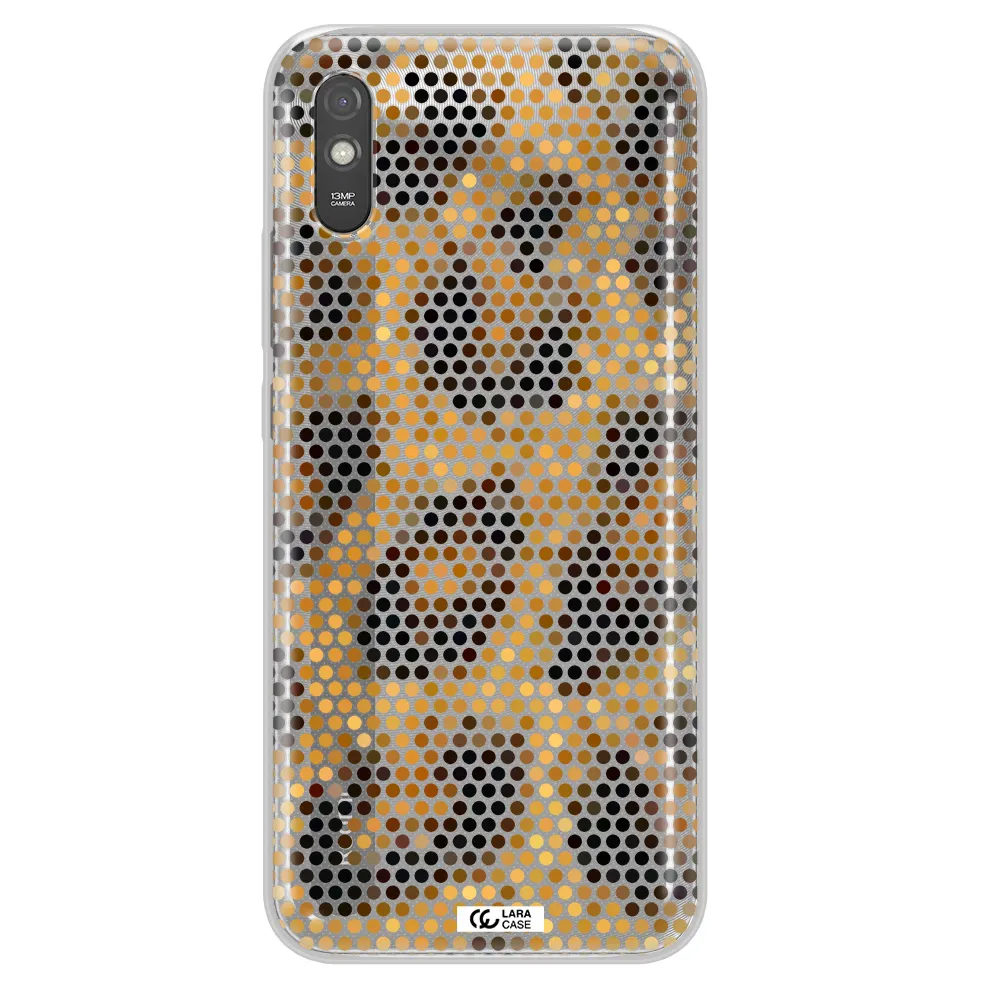 Leopard Dots Xiaomi Redmi 9A Clear TPU Case