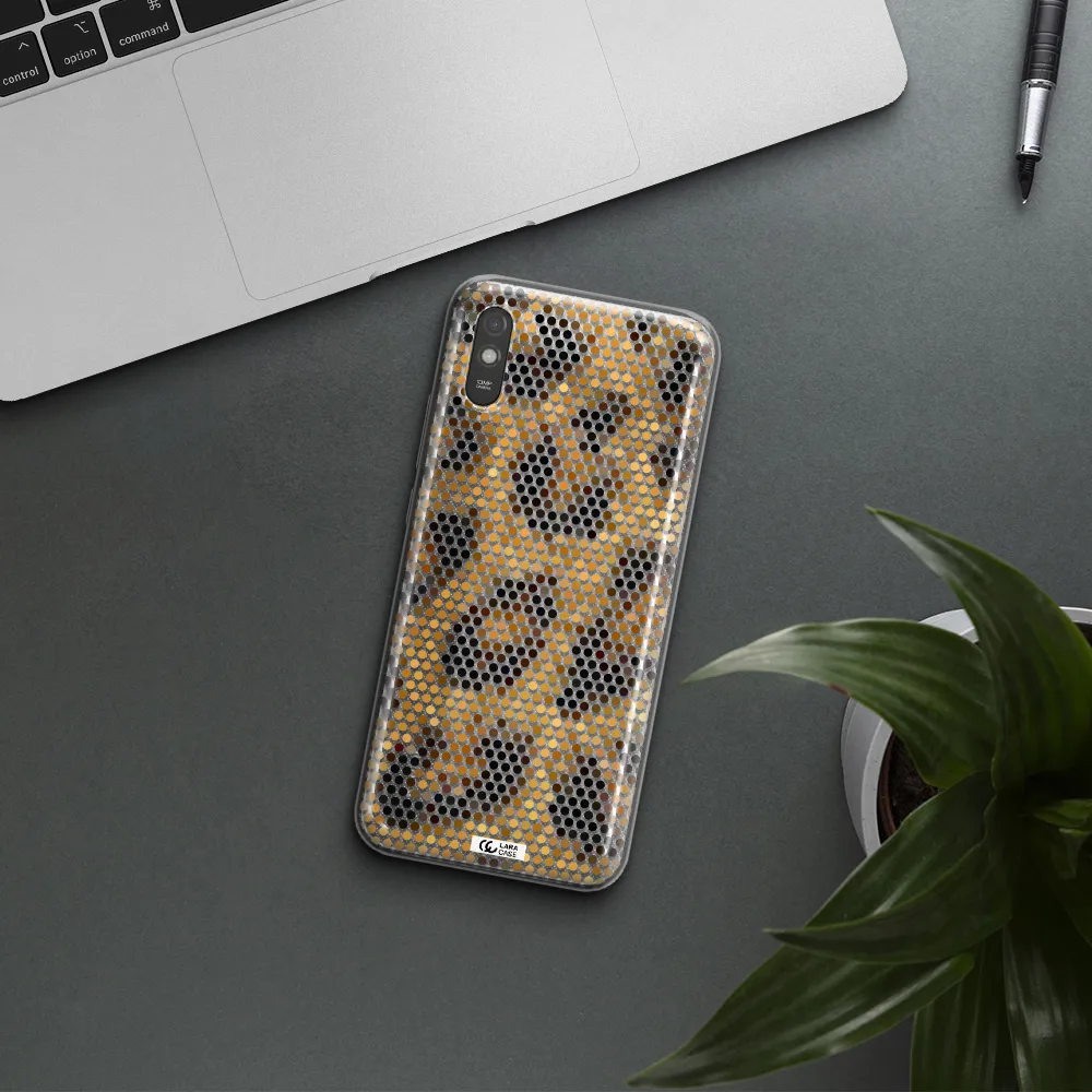 Leopard Dots Xiaomi Redmi 9A Clear TPU Case