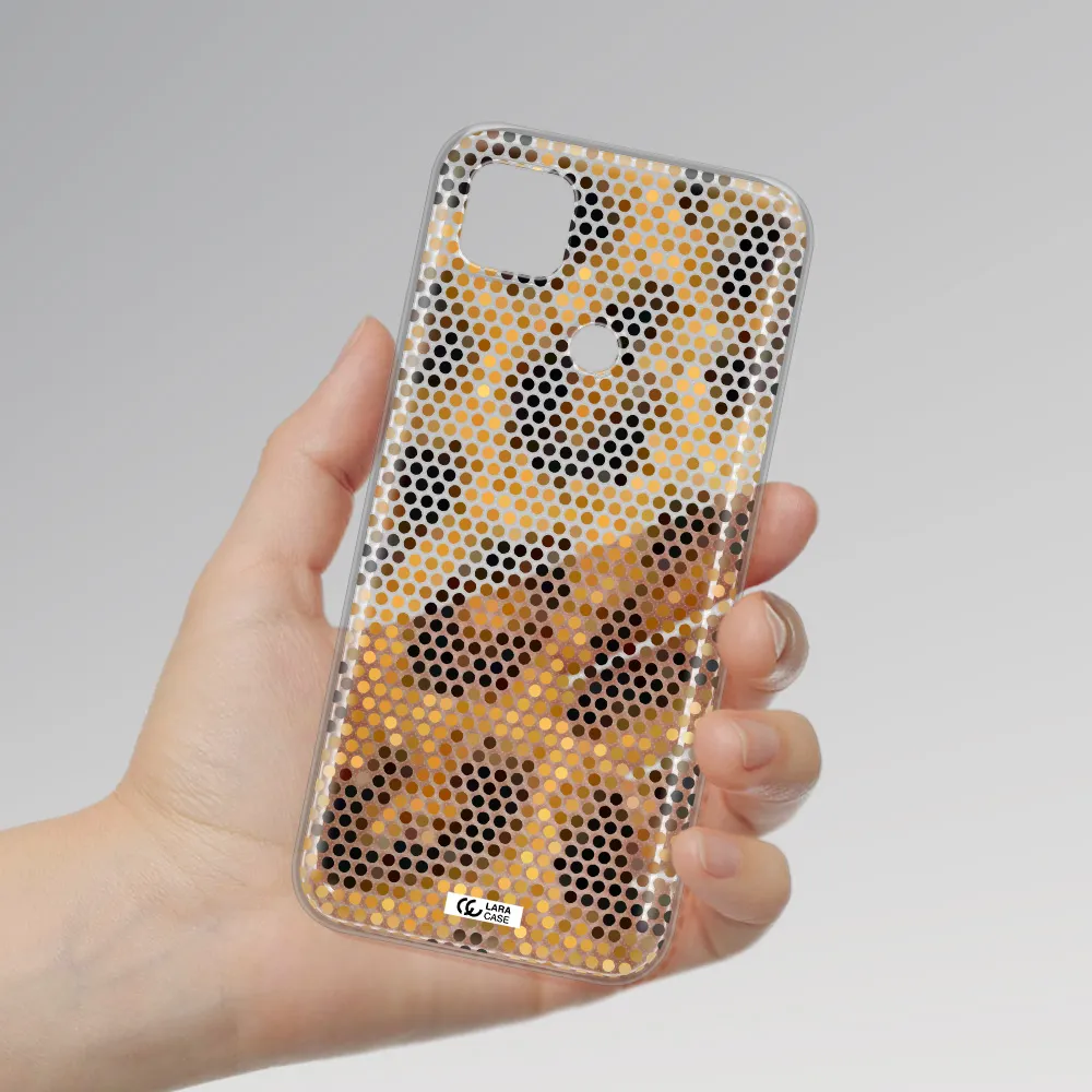Leopard Dots Xiaomi Redmi 9C Clear TPU Case