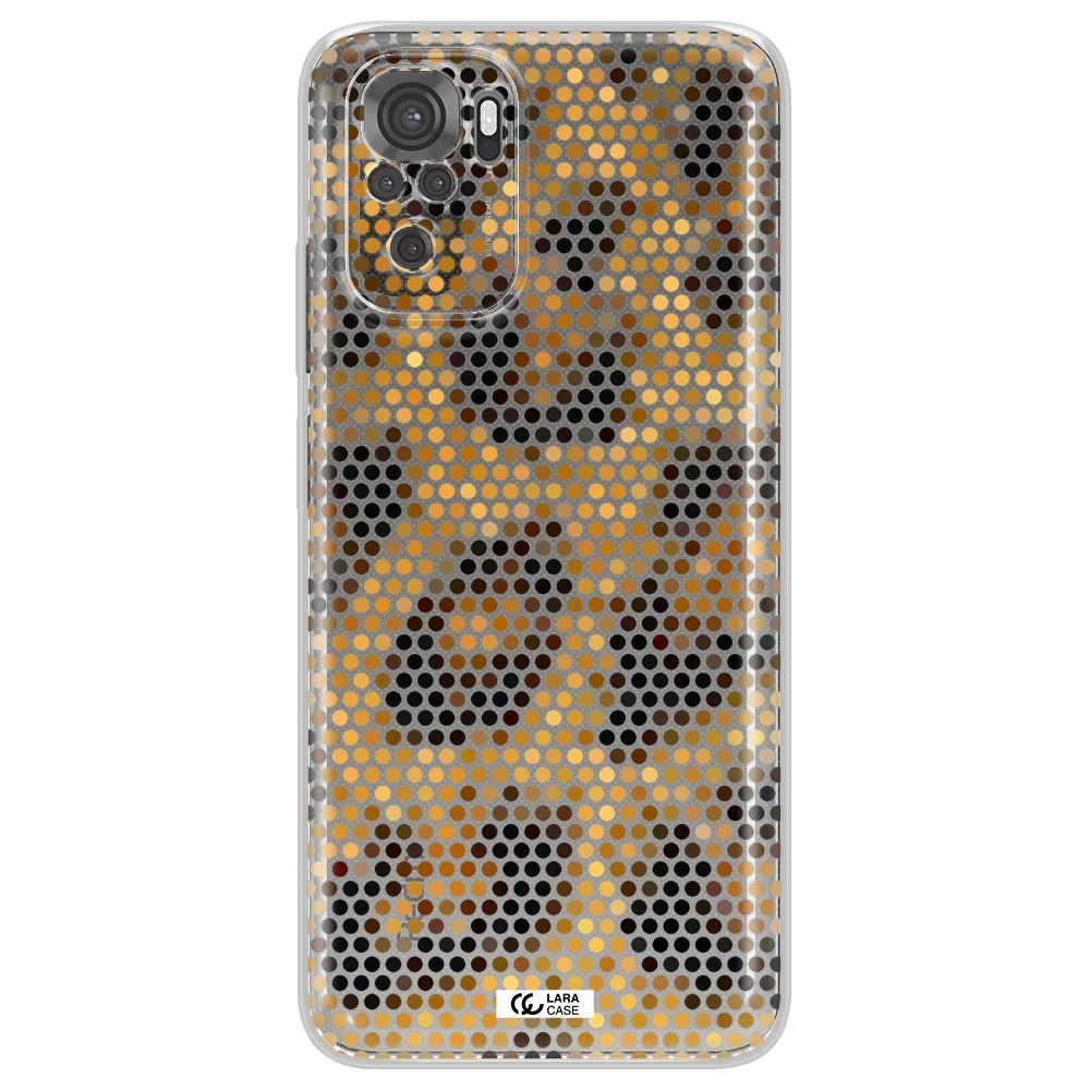 Leopard Dots Xiaomi Redmi Note 10S Clear Tpu Case