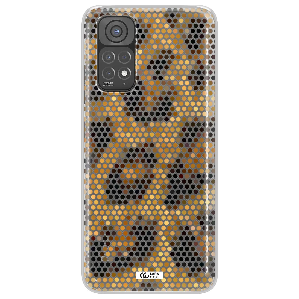 Leopard Dots Xiaomi Redmi Note 11 Clear TPU Case