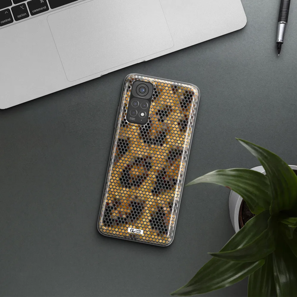 Leopard Dots Xiaomi Redmi Note 11 Clear TPU Case