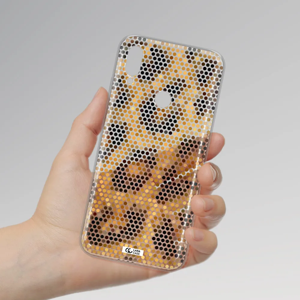 Leopard Dots Xiaomi Redmi Note 7 Clear TPU Case
