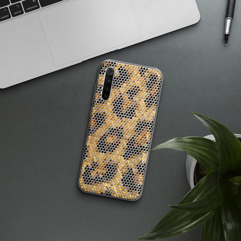 Leopard Dots Xiaomi Redmi Note 8T Clear Tpu Case
