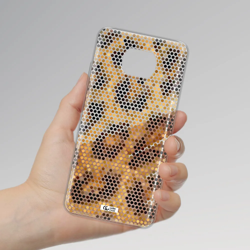 Leopard Dots Xiaomi Redmi Note 9T Clear Tpu Case
