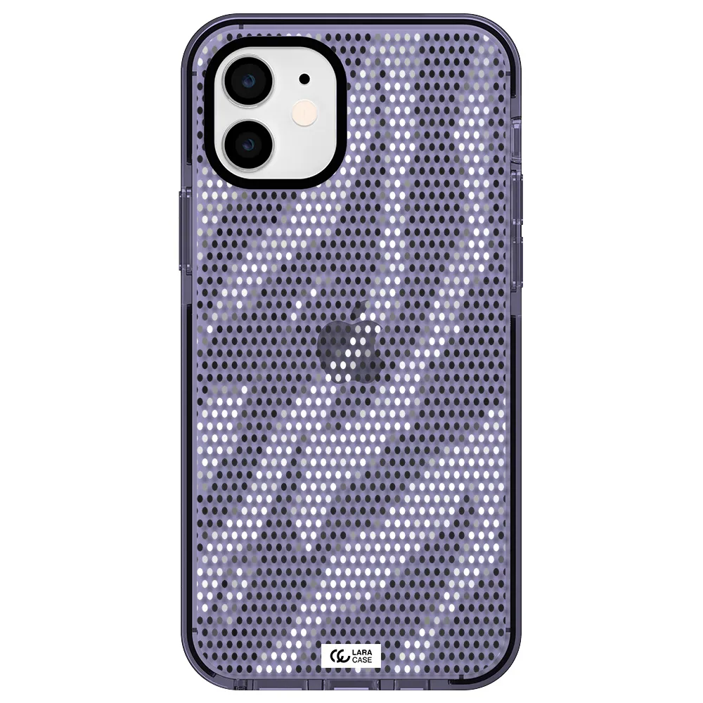 Zebra Dots Apple iPhone 11 impact Lilac Case