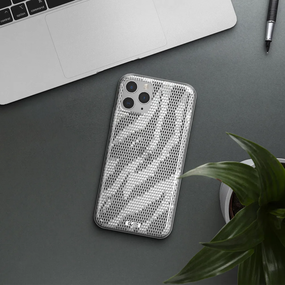 Zebra Dots Apple iPhone 11 pro max Clear TPU Case