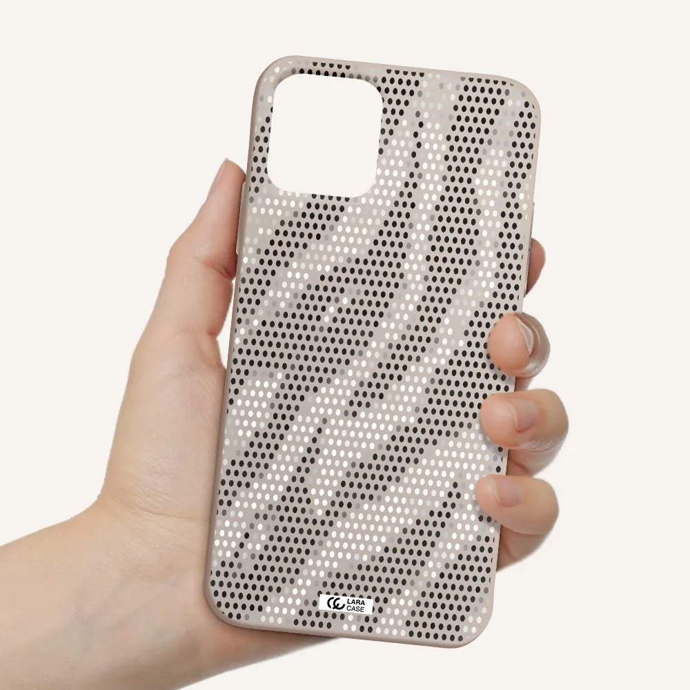 Zebra Dots Apple iPhone 11 pro max Silicone Stone Case