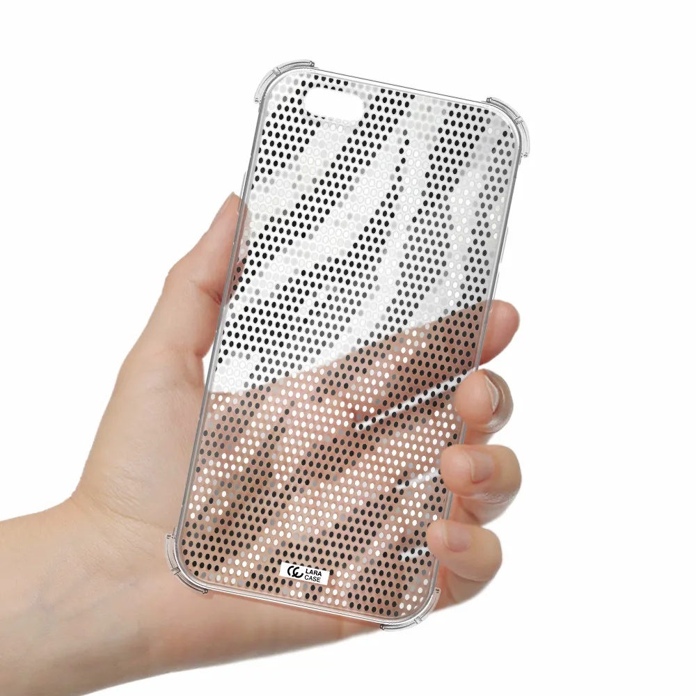 Zebra Dots Apple iPhone 6 Clear PC Case