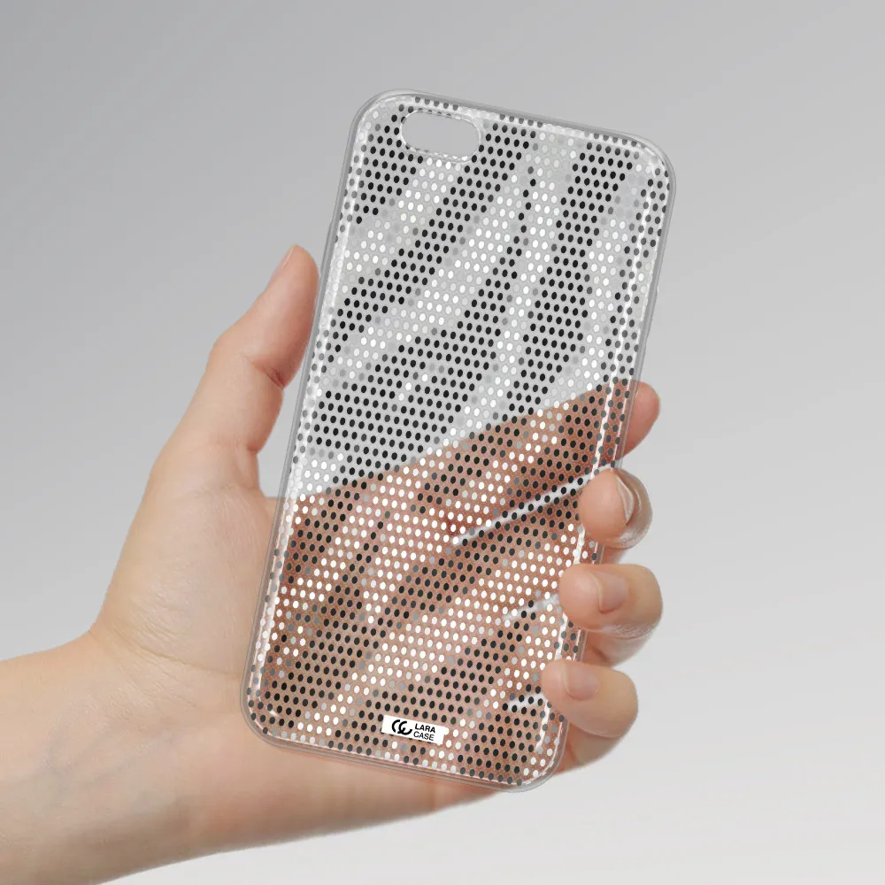 Zebra Dots Apple iPhone 6 Clear TPU Case