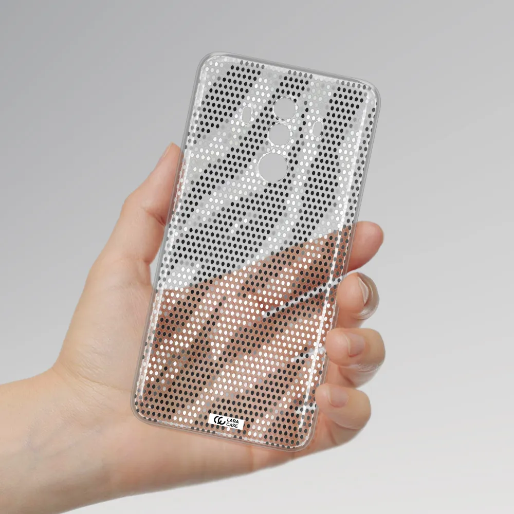 Zebra Dots Huawei Mate 10 Pro Clear TPU Case