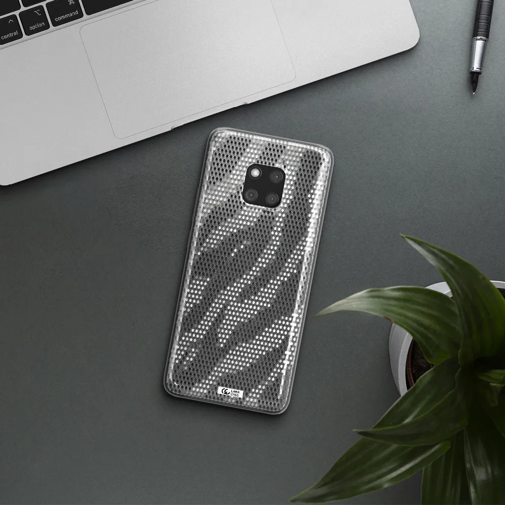 Zebra Dots Huawei Mate 20 Pro Clear TPU Case