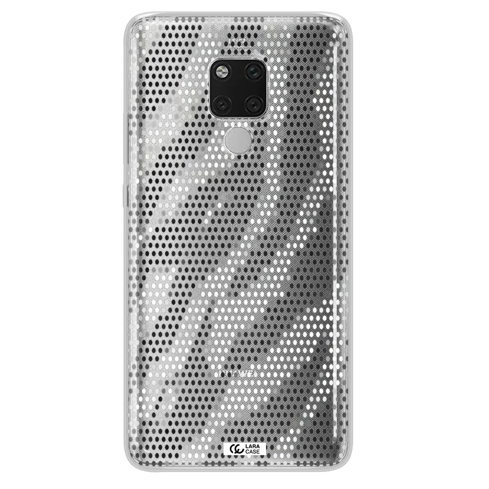 Zebra Dots Huawei Mate 20X Clear TPU Case