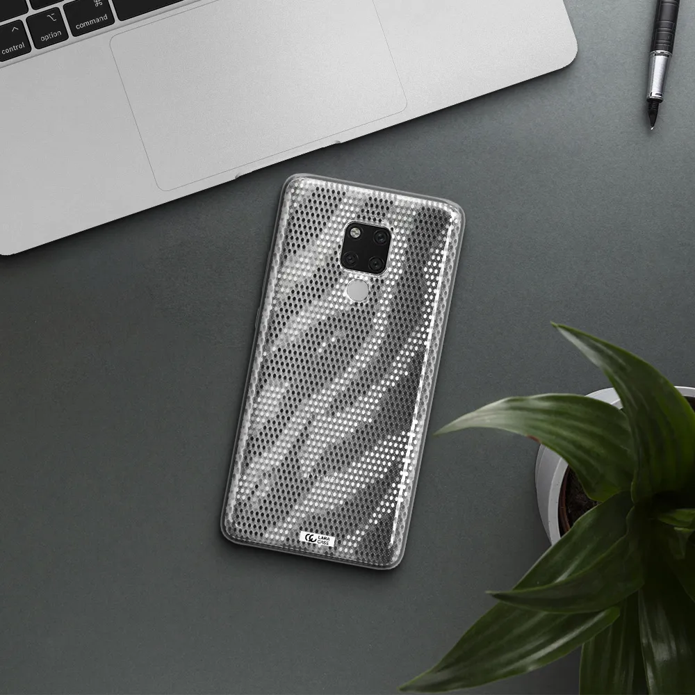 Zebra Dots Huawei Mate 20X Clear TPU Case