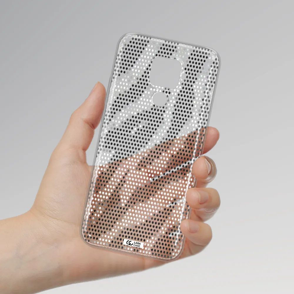 Zebra Dots Huawei Mate 30 Lite Clear TPU Case