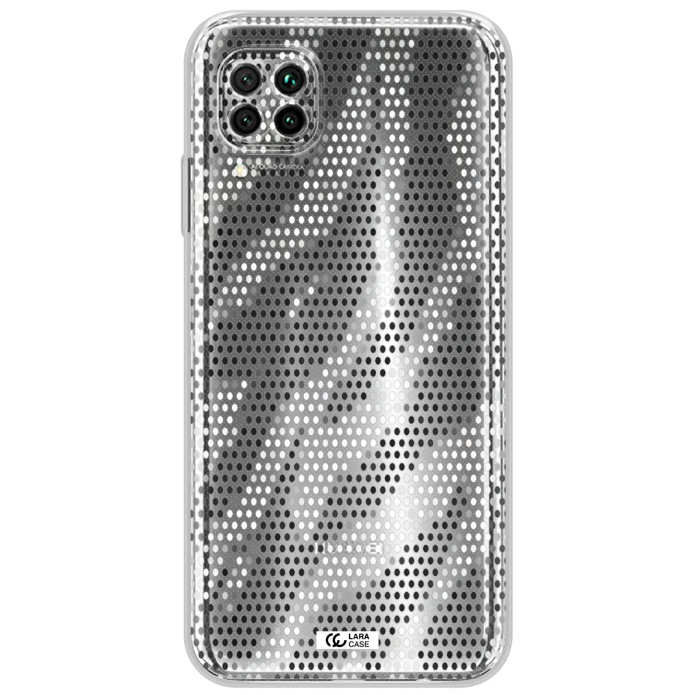 Zebra Dots Huawei Nova 7I Clear Tpu Case