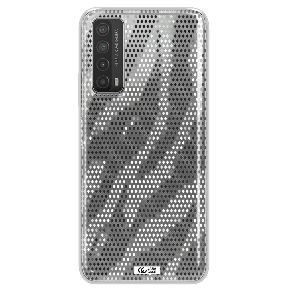 Zebra Dots Huawei P Smart 2021 Clear TPU Case