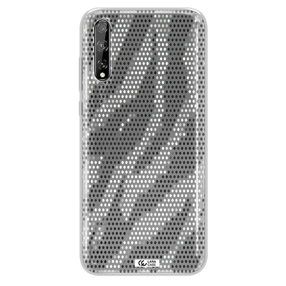 Zebra Dots Huawei P Smart S Clear TPU Case