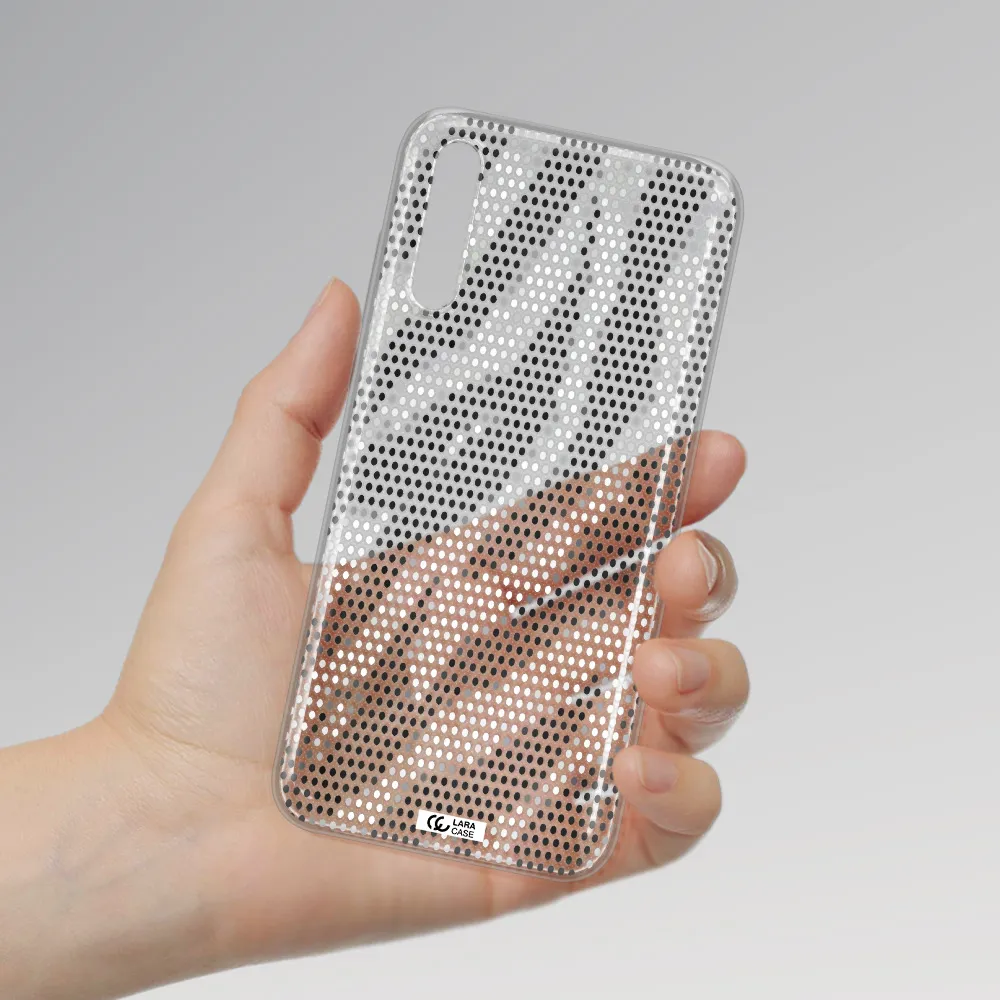 Zebra Dots Huawei P Smart S Clear TPU Case