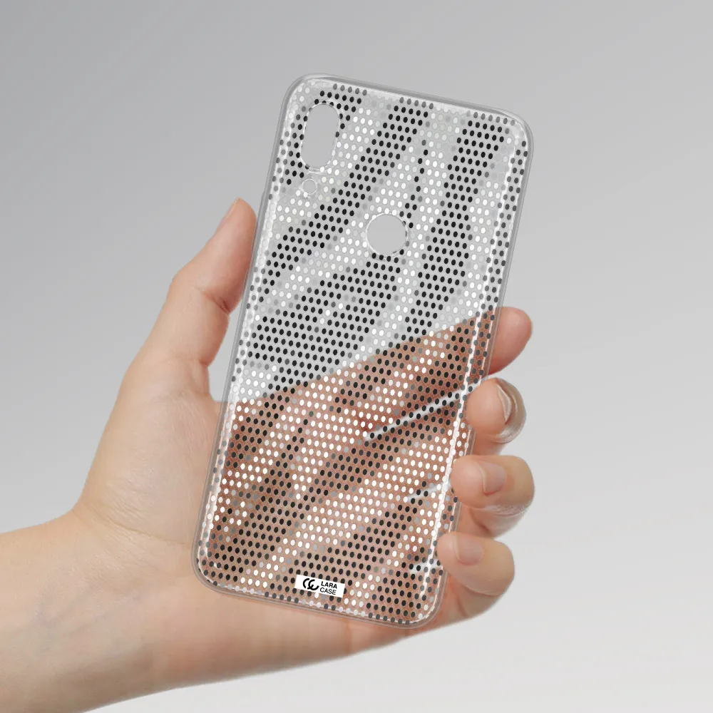 Zebra Dots Huawei P Smart Z Clear TPU Case