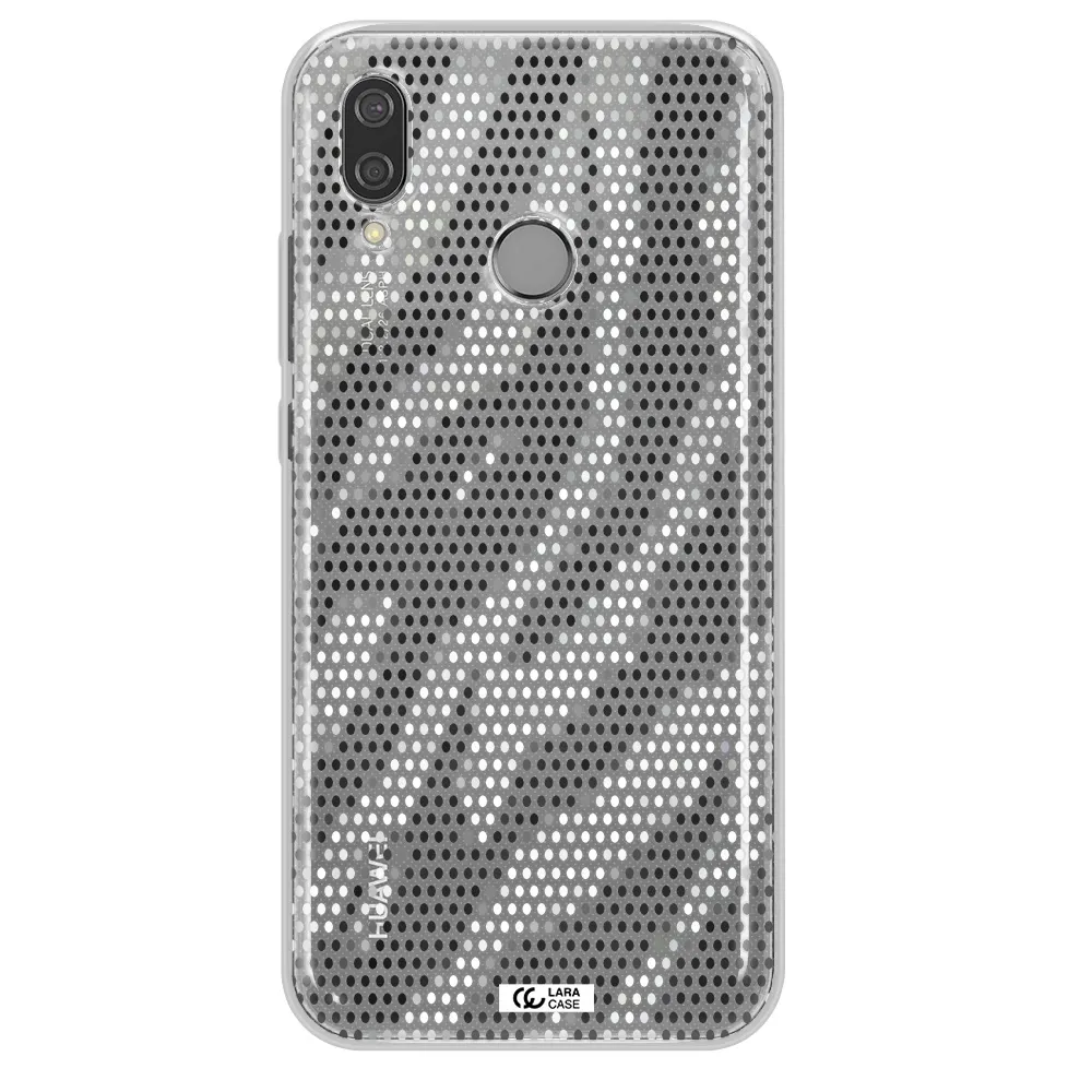 Zebra Dots Huawei P20 Lite Clear TPU Case