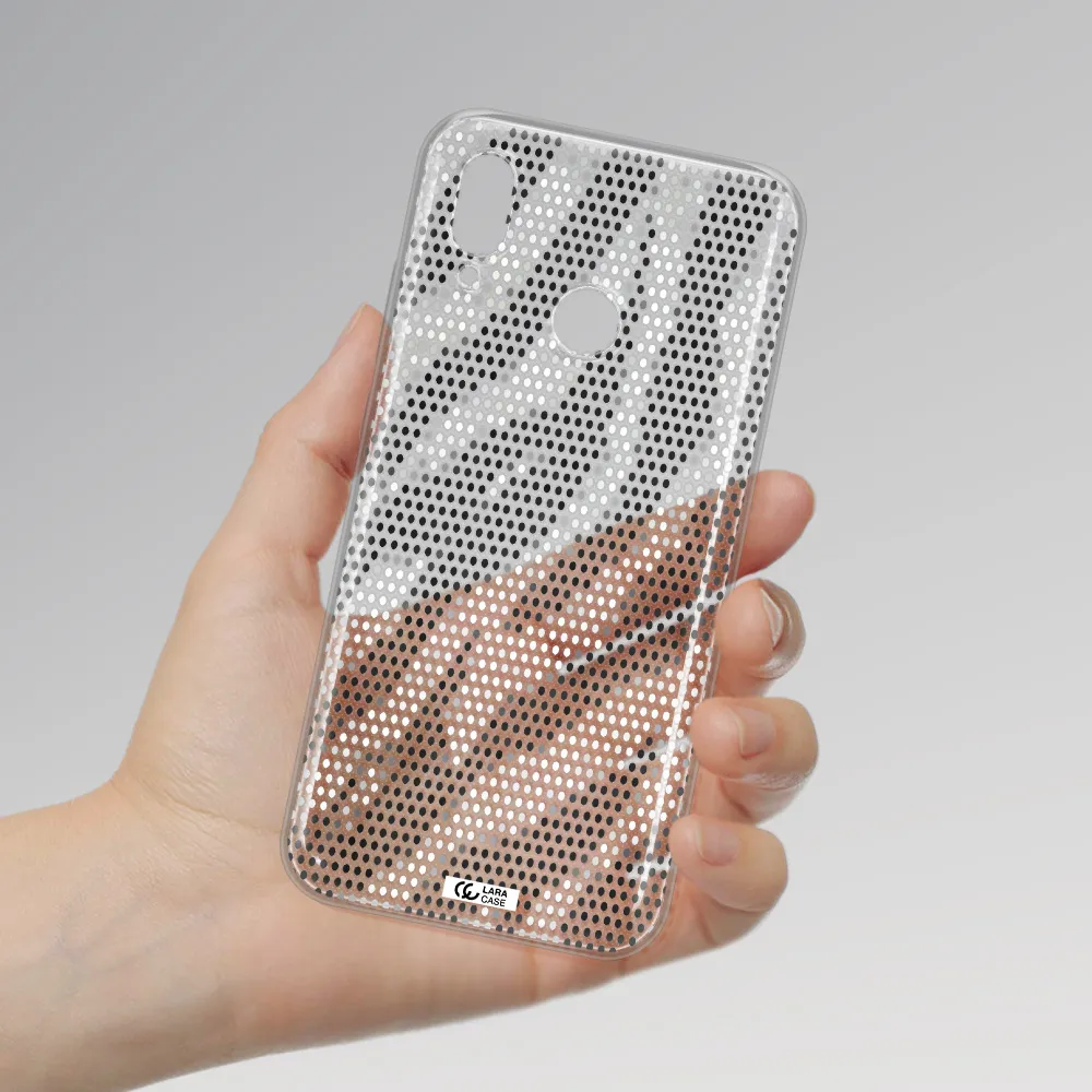 Zebra Dots Huawei P20 Lite Clear TPU Case