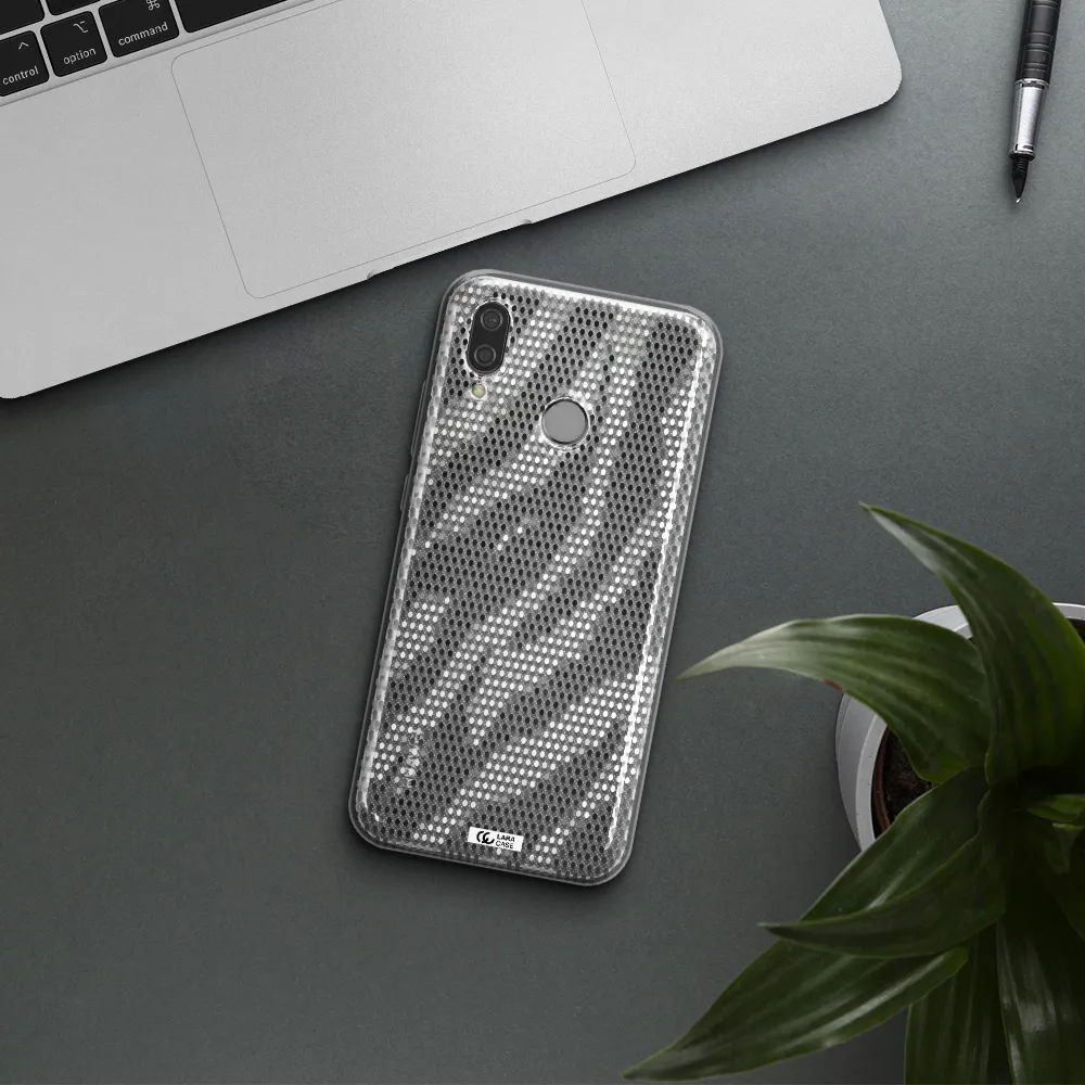 Zebra Dots Huawei P20 Lite Clear TPU Case