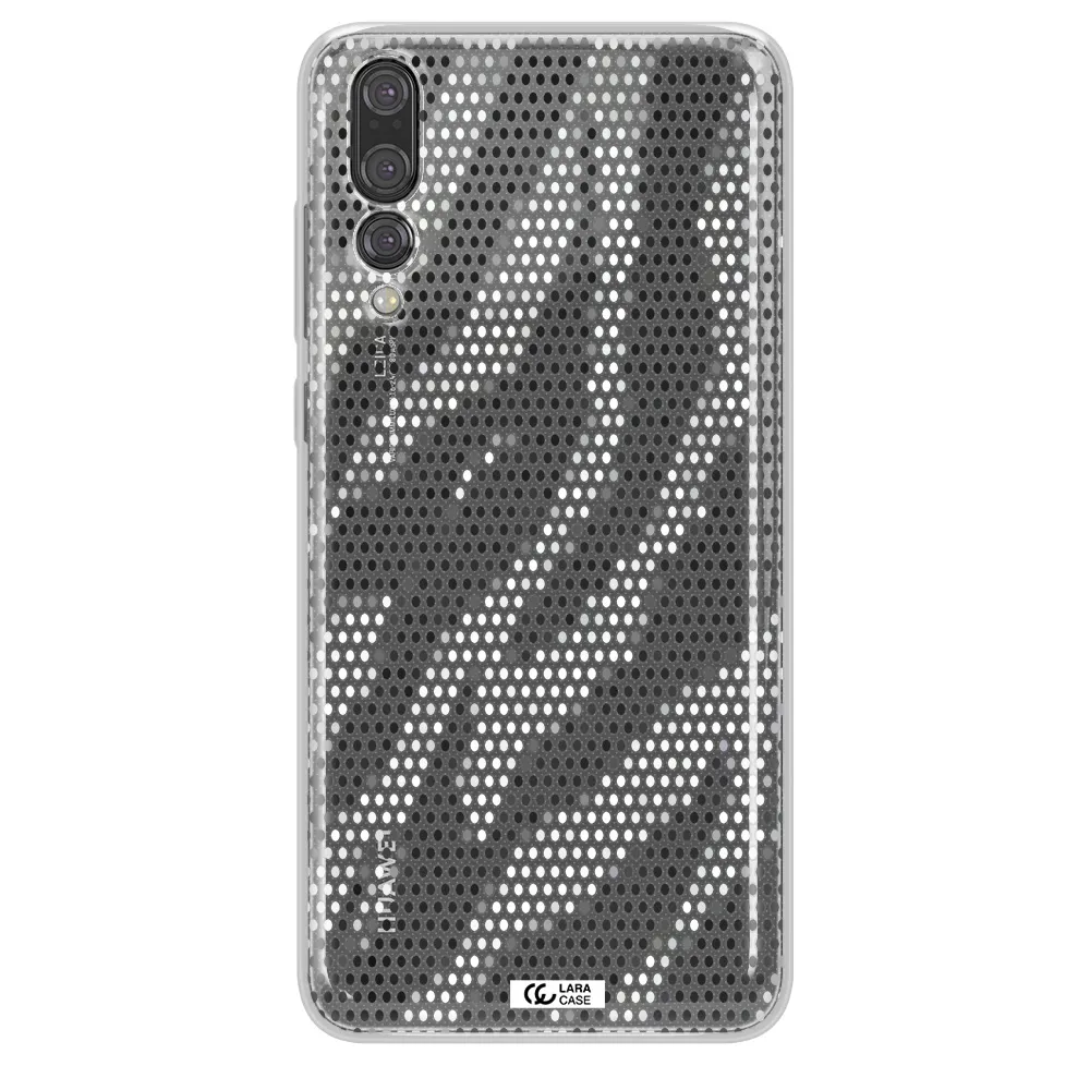 Zebra Dots Huawei P20 Pro Clear TPU Case