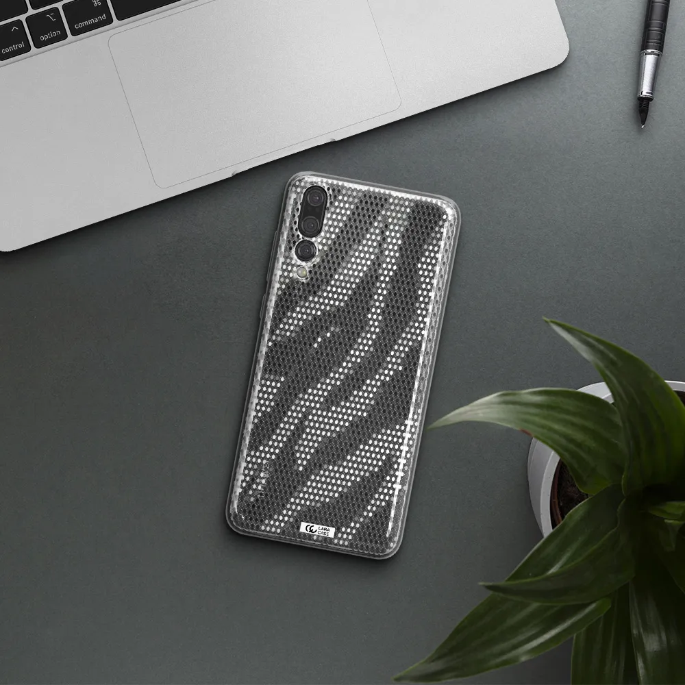Zebra Dots Huawei P20 Pro Clear TPU Case