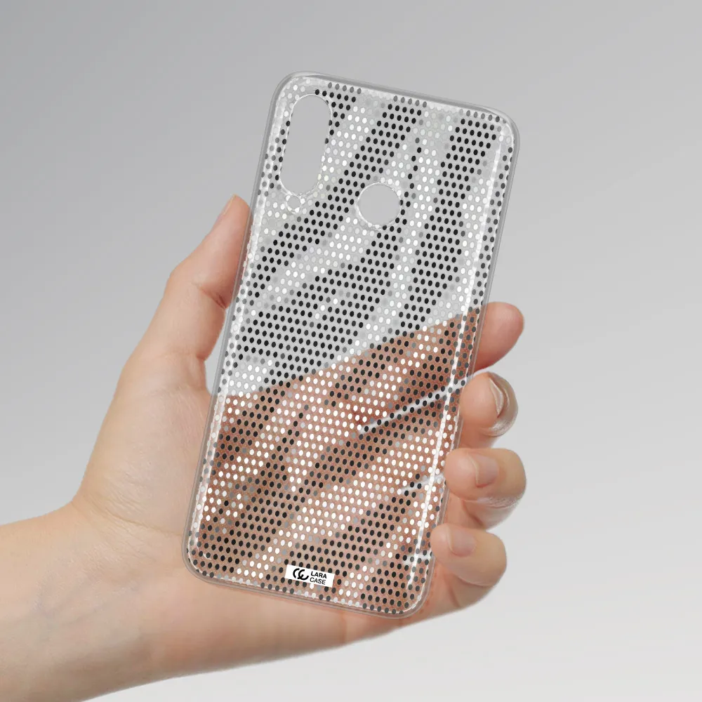 Zebra Dots Huawei P30 Lite Clear TPU Case