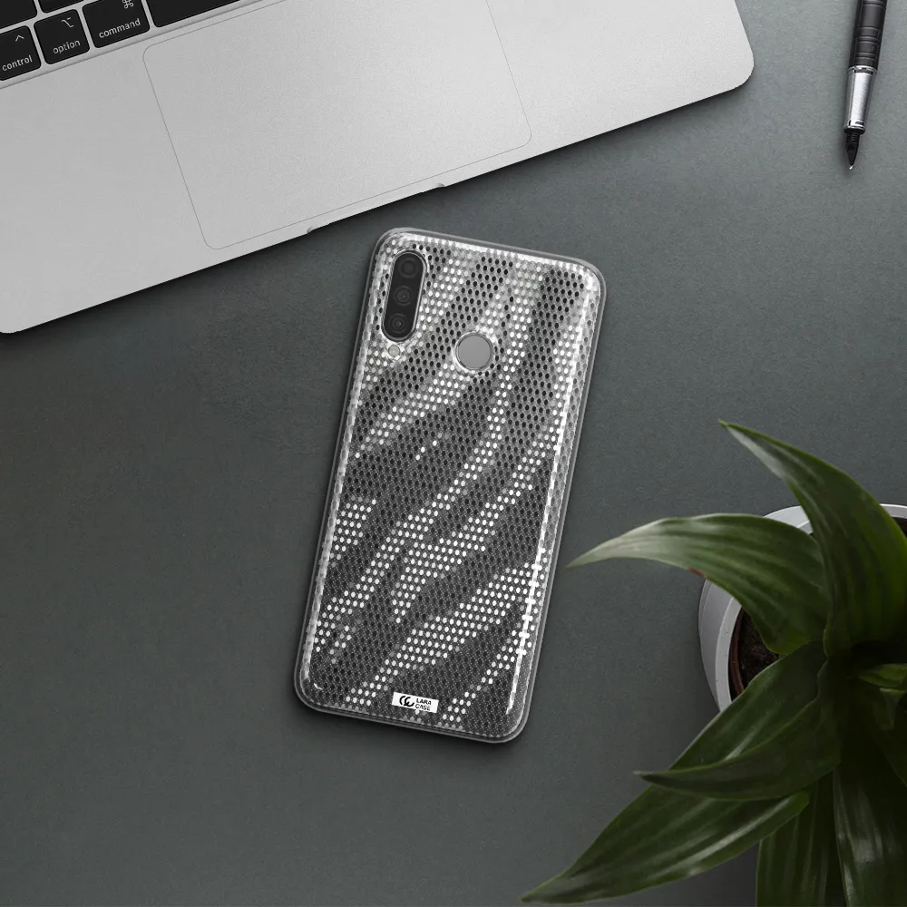 Zebra Dots Huawei P30 Lite Clear TPU Case