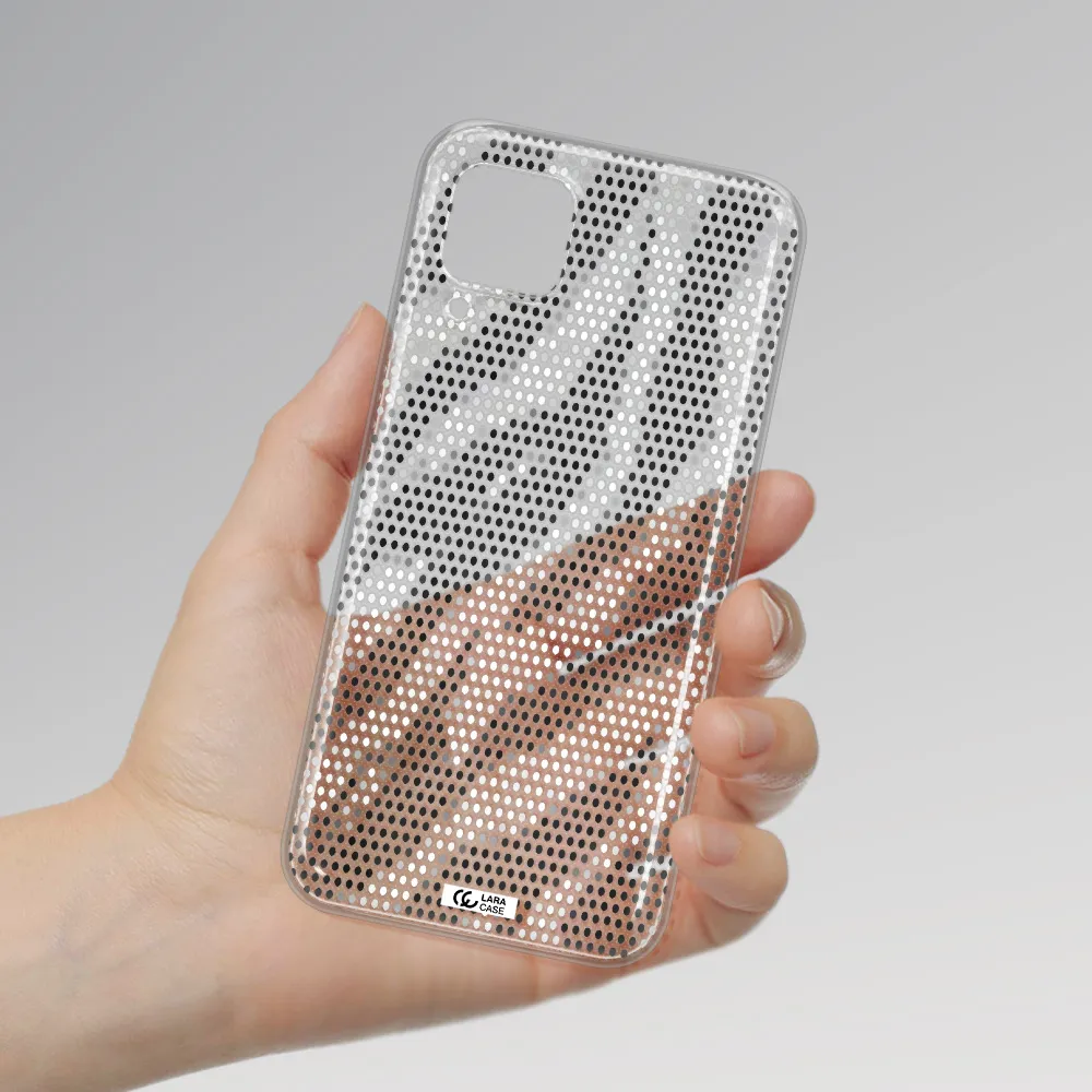 Zebra Dots Huawei P40 Lite Clear TPU Case