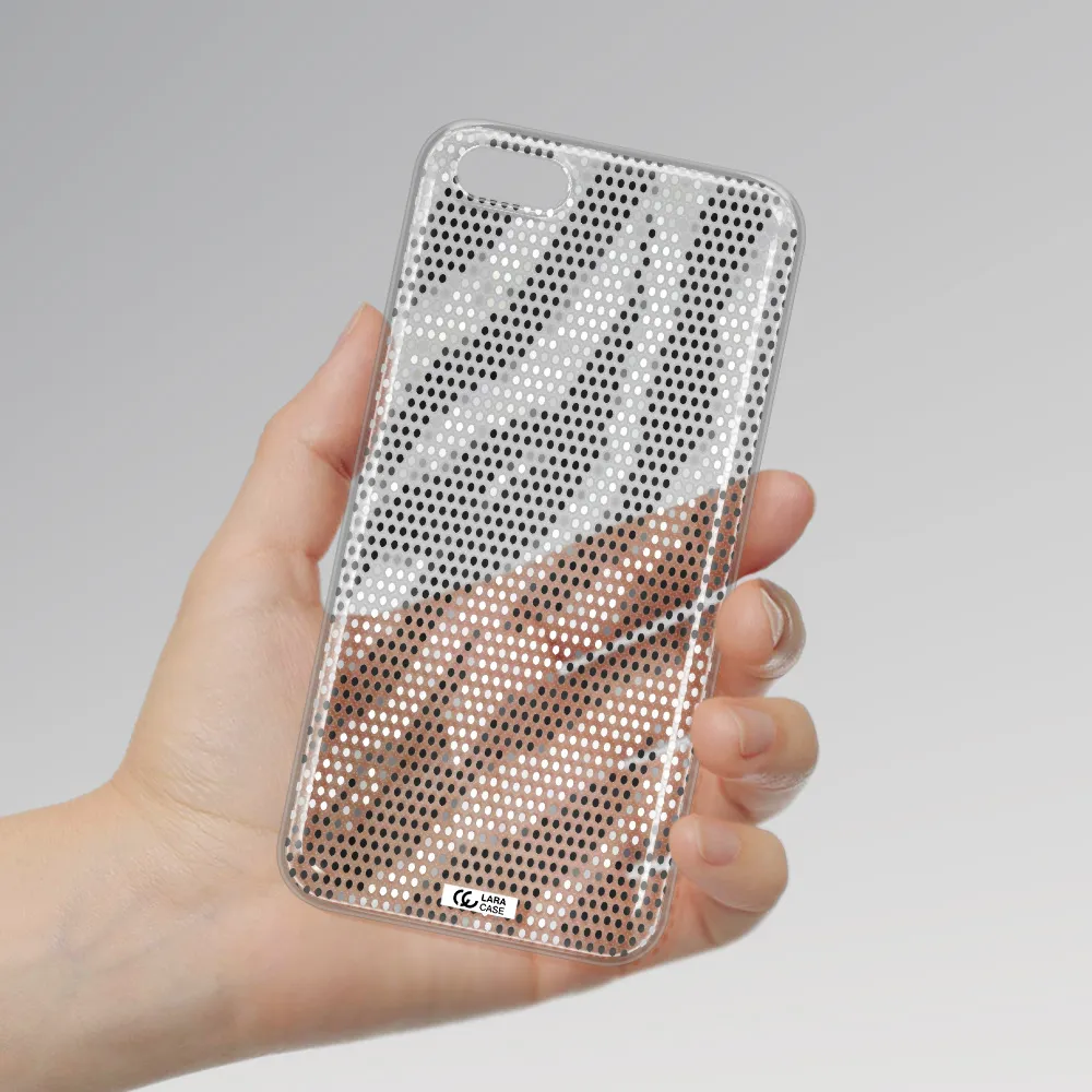 Zebra Dots Huawei Y5 2018 Clear TPU Case