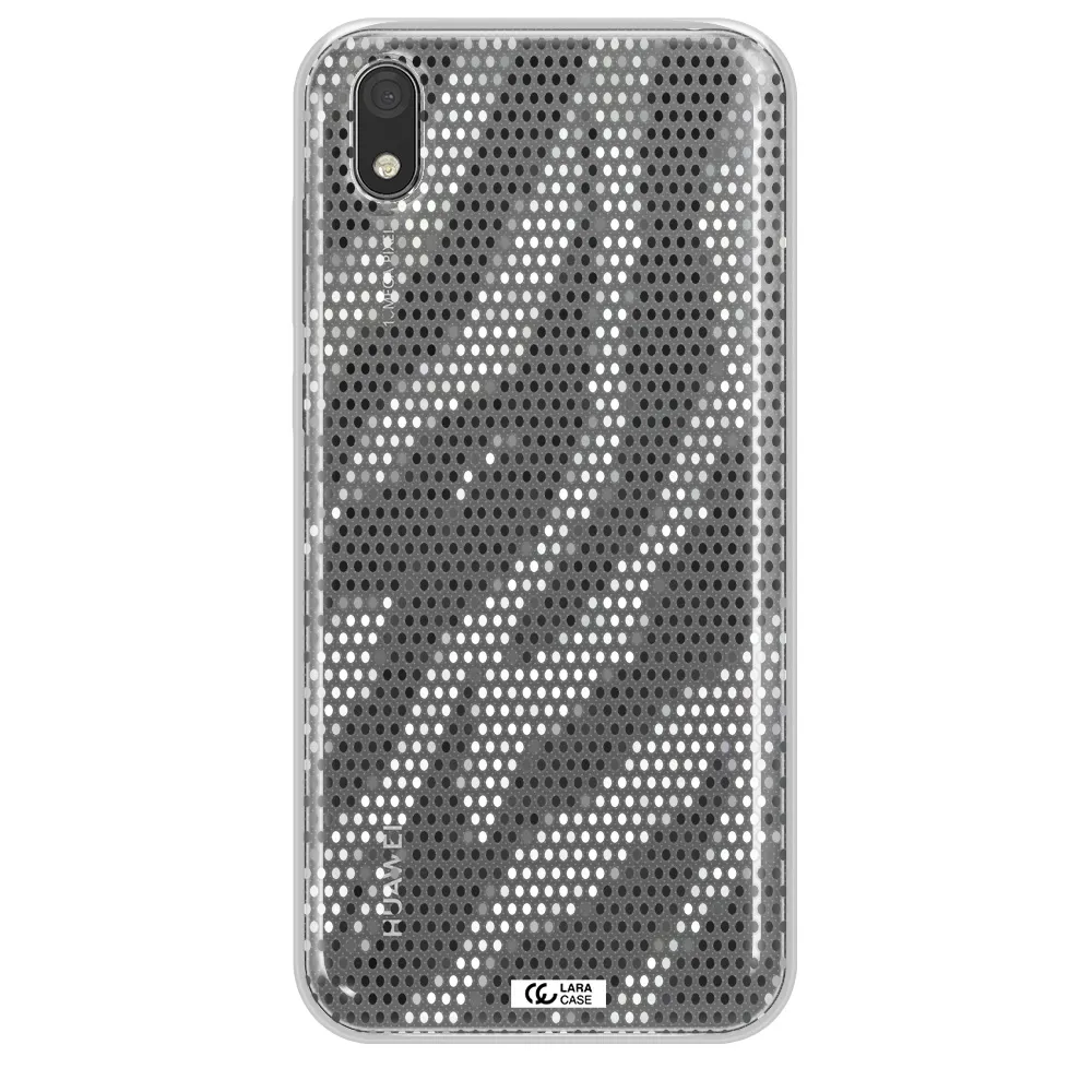 Zebra Dots Huawei Y5 2019 Clear TPU Case