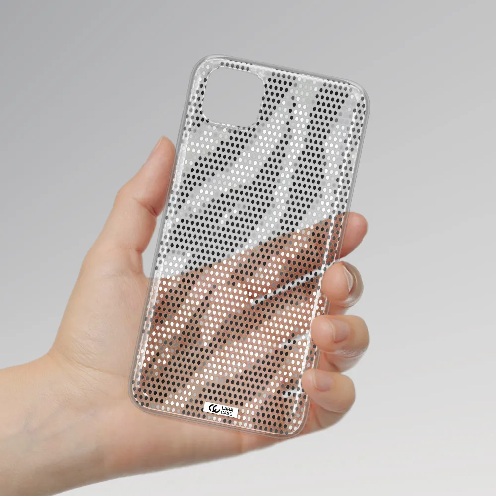 Zebra Dots Huawei Y5P Clear TPU Case
