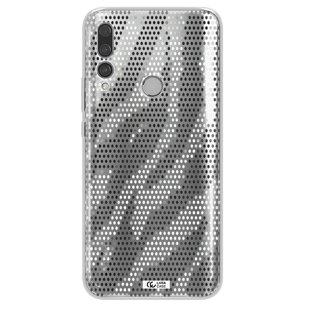 Zebra Dots Huawei Y9 Prime 2019 Clear TPU Case