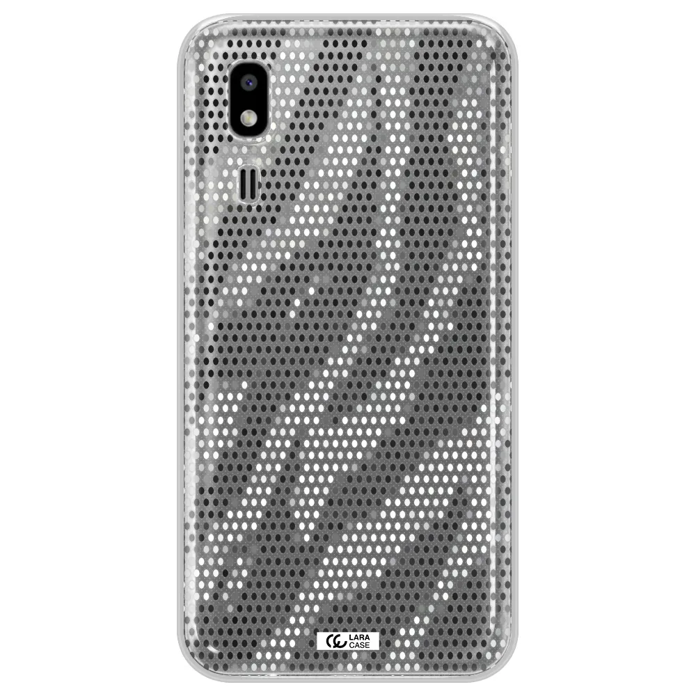 Zebra Dots Samsung A2 Core Clear TPU Case