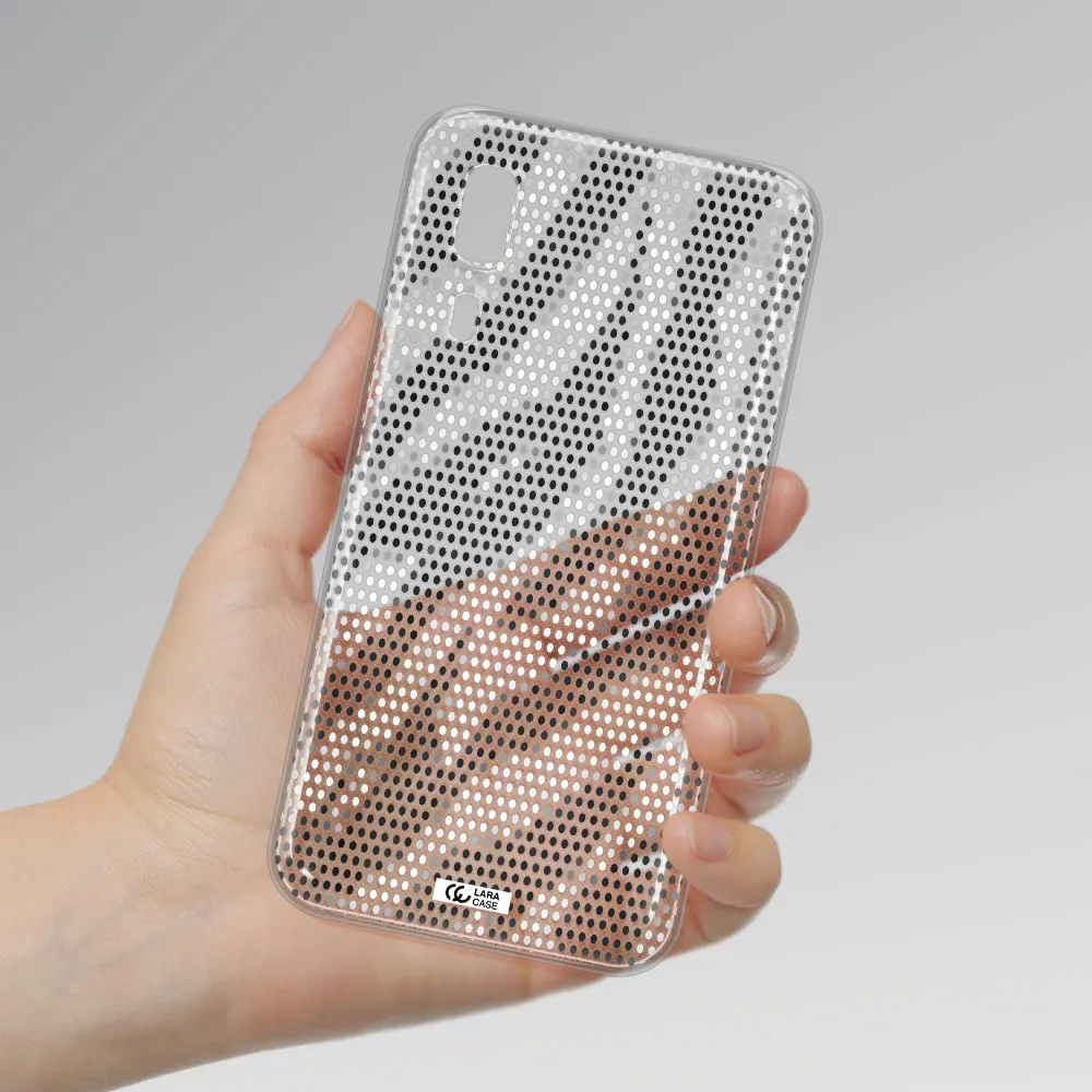 Zebra Dots Samsung A2 Core Clear TPU Case