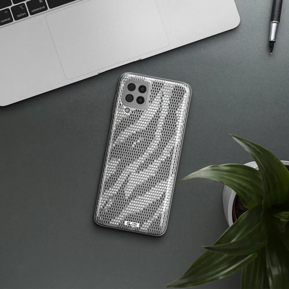 Zebra Dots Samsung A22 4g Clear TPU Case