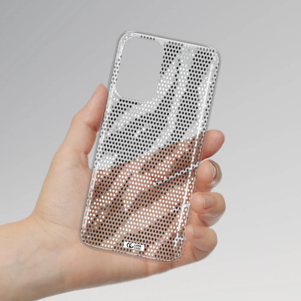 Zebra Dots Samsung A23 Clear TPU Case