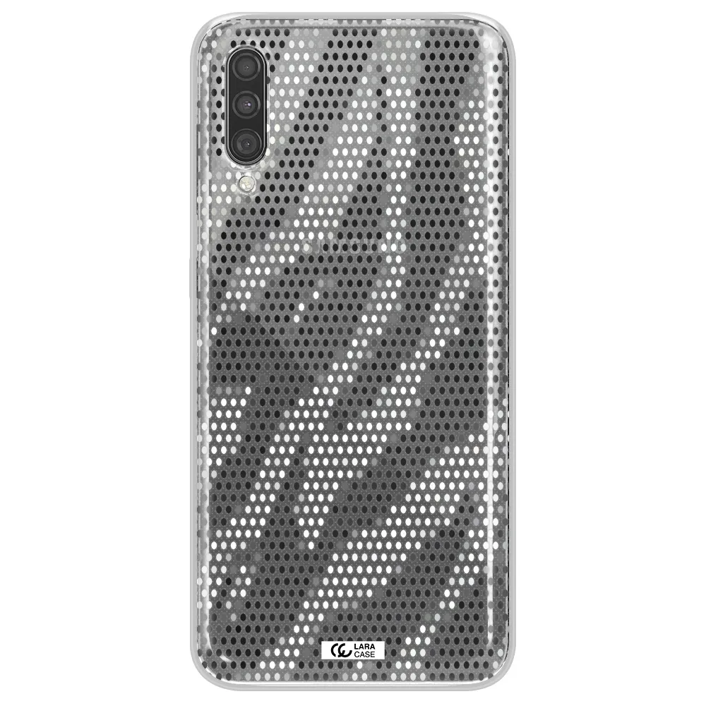 Zebra Dots Samsung A30S Clear TPU Case
