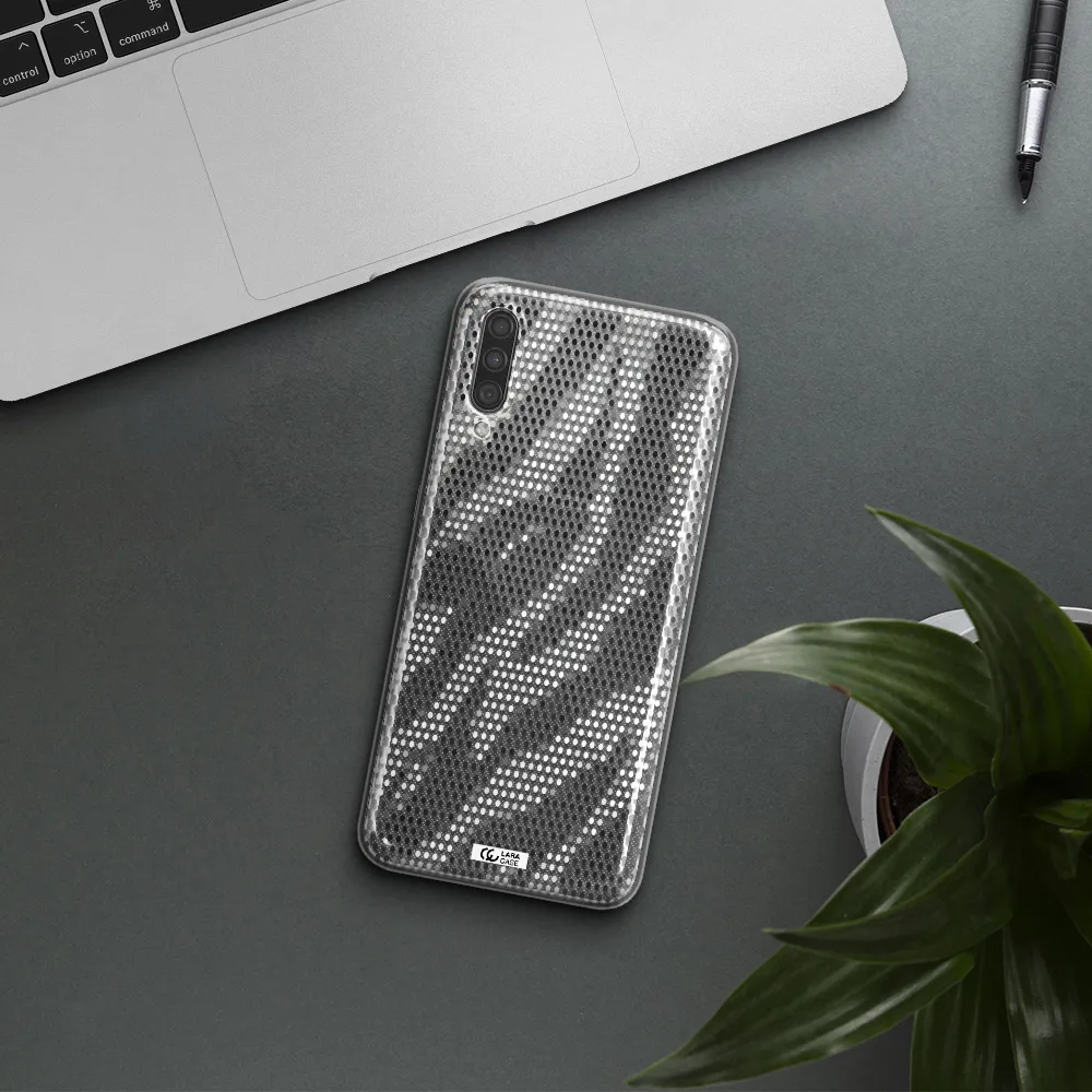 Zebra Dots Samsung A30S Clear TPU Case
