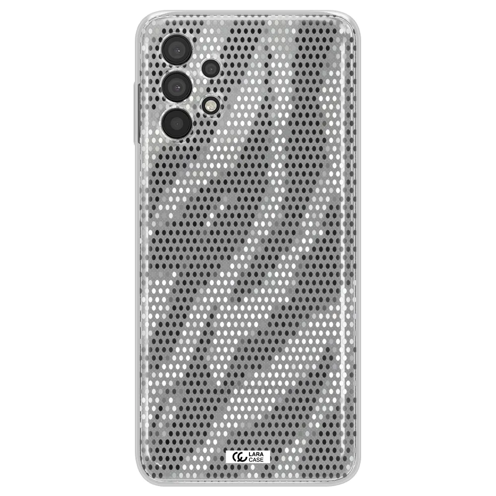 Zebra Dots Samsung A32 Clear TPU Case
