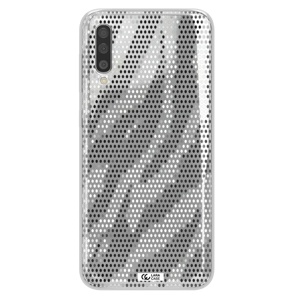 Zebra Dots Samsung A50S Clear Tpu Case