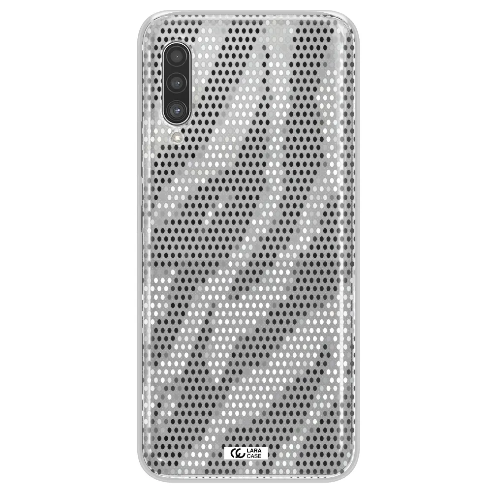 Zebra Dots Samsung A90 Clear TPU Case