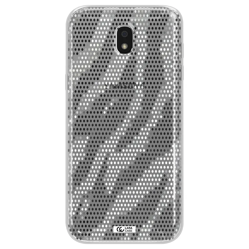 Zebra Dots Samsung J5 2017 Clear TPU Case